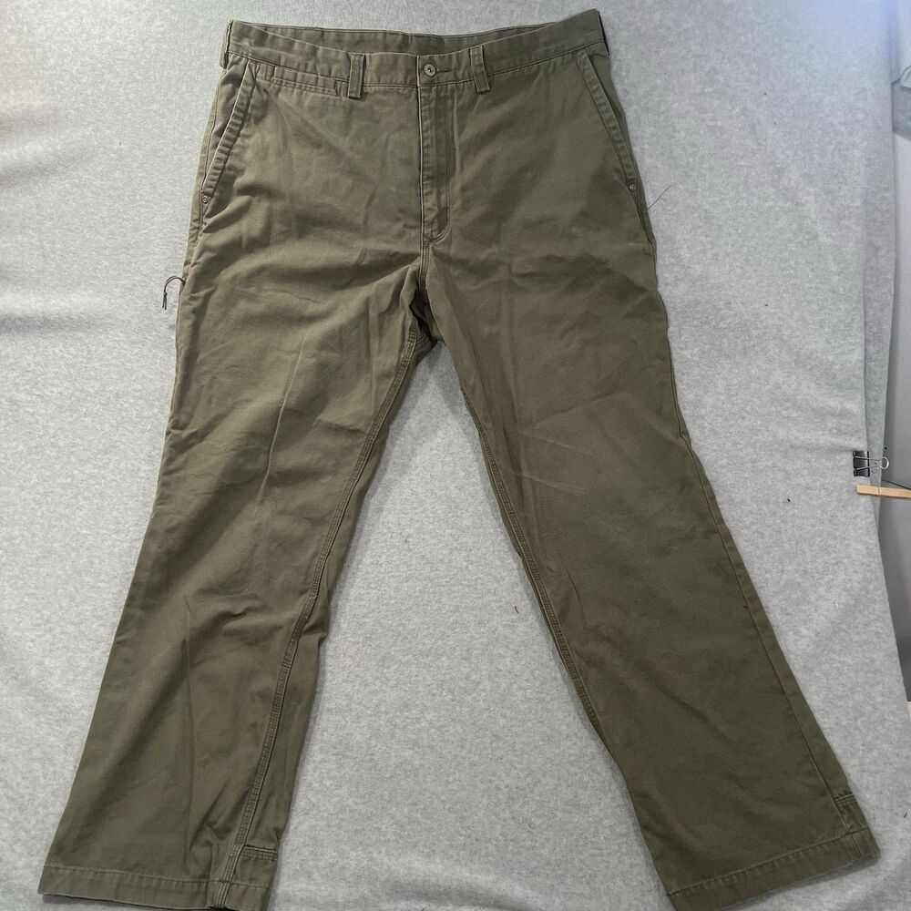 Duluth Ballroom Khaki Casual Work Pants 40x31 actul 39x31 Media Pocket 53715